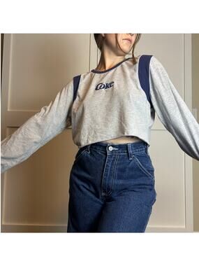 vintage coke baby tee crop